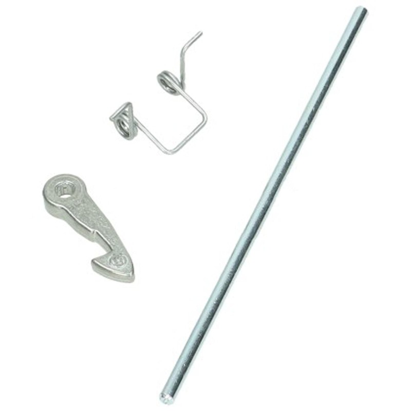 SPARES2GO Black Door Handle for Hotpoint Washing Machine