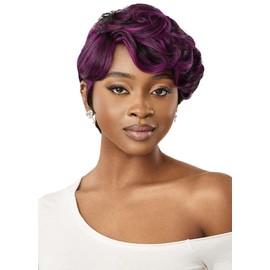 Outre Duby Wig - Human Hair - Pamela (DB1B/BLUE)