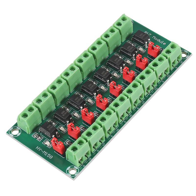 2pcs 8 Channel PC817 Optocoupler Isolation Board 8CH Optocoupler 3.6-30V