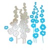 Ammsochy 3D Background Cutting Dies Metal Stencils Scrapbooking Tools Flowers