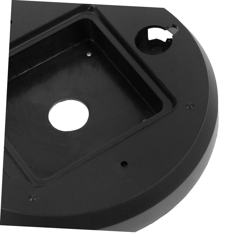 TEHAUX Clock Replacement Back Cover Plastic Accessory for DIY Wall