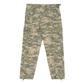 Rothco Kids Digital Camo BDU Pants - Rugged Outdoor Hiking Camping Comfortable Cargos (US, Alpha, Small, Regular, ACU Digital Camo)