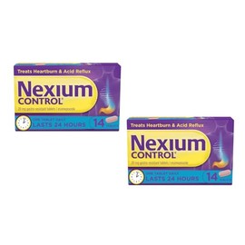 Generic Nexiumm Control Heartburn and Acid Reflux Relief Tablets, 28 Count (14 x 2)
