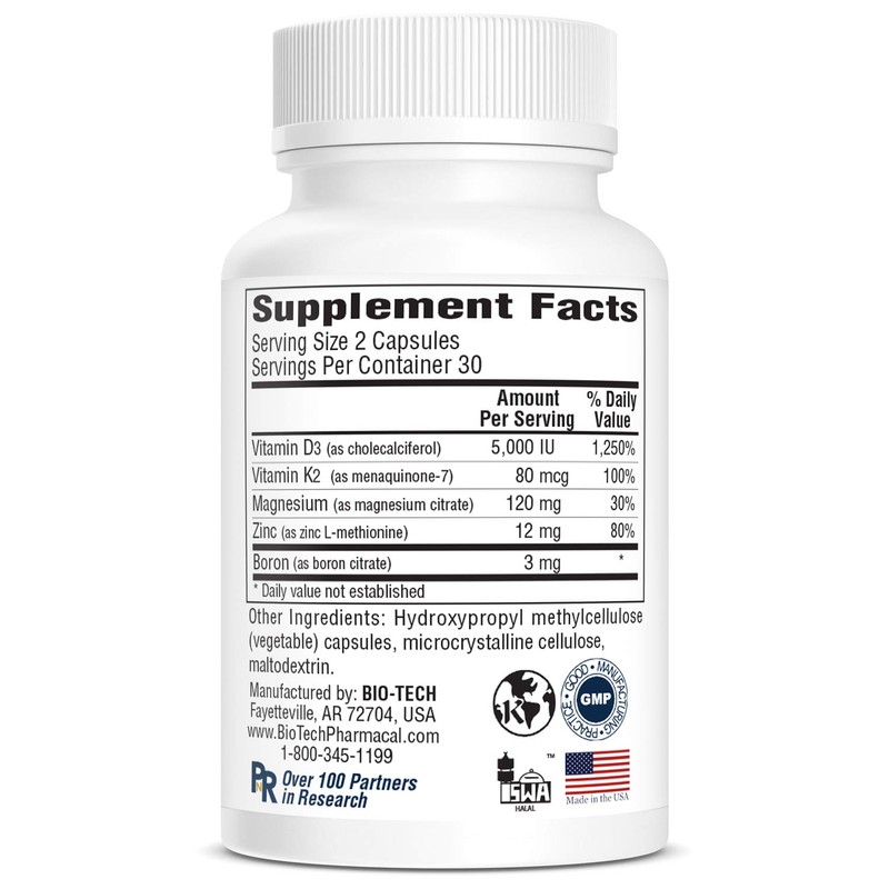 Bio-Tech Pharmacal D3 Plus (60 Count)