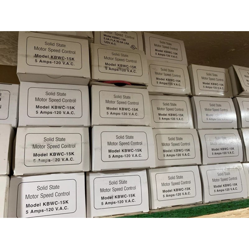 Speed Control Solid State KBWC-15K Motor Speed Control 5 Amps