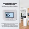 Aowel 2 Heat/ 1 Cool Non-Programmable Thermostat for Home Heat