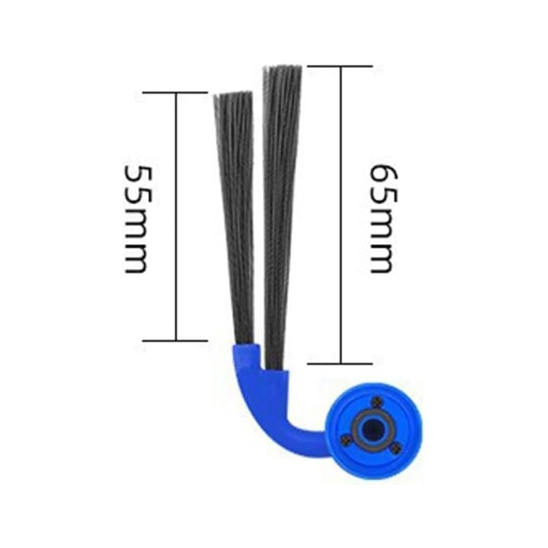 4 cepillos laterales de repuesto para aspiradoras ECOVACS/DEEBOT T80S y