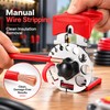 Portable Manual Wire Stripper for Cable Insulation Removal – Adjustable