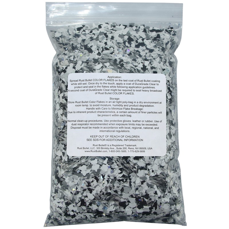 RUST BULLET Decorative Color Flakes - Empire Sparkle - Customize