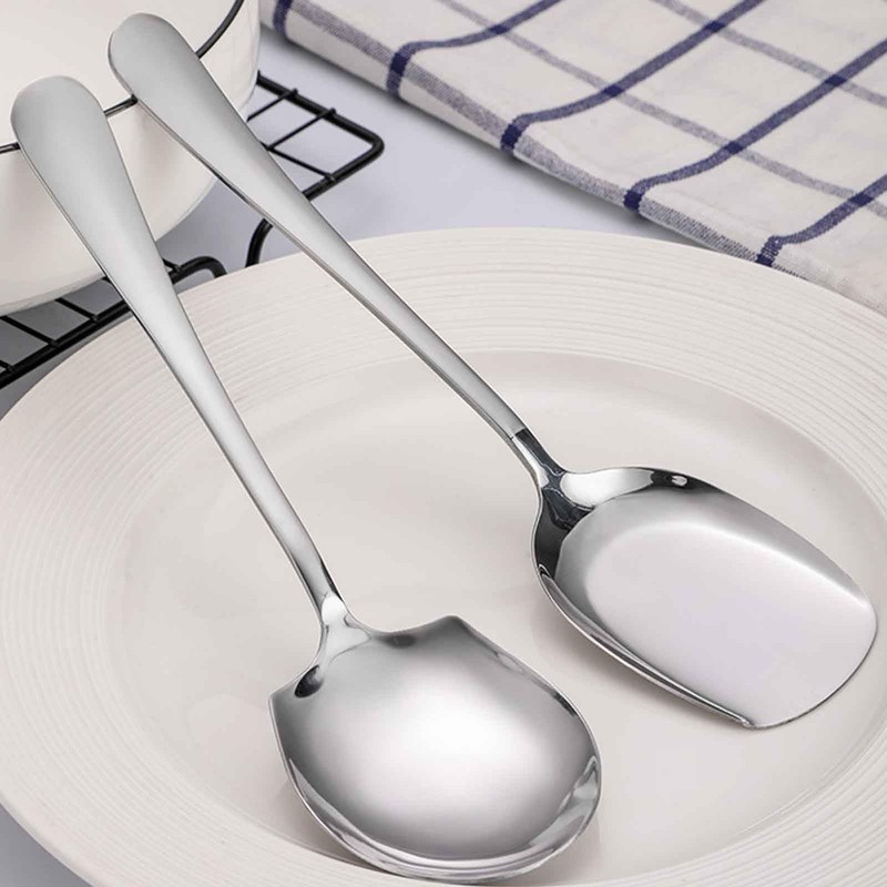 GWAWG Serving Spoons Large,3 Pcs Stainless Steel Buffet Serving Spoon
