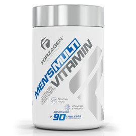 Forzagen  Suplemento Alimenticio Mens Multivitamin  Multivitamnico para Hombre  90 Servicios  Con Complejo para Energa y Rendimiento - Creatina  BCAA 