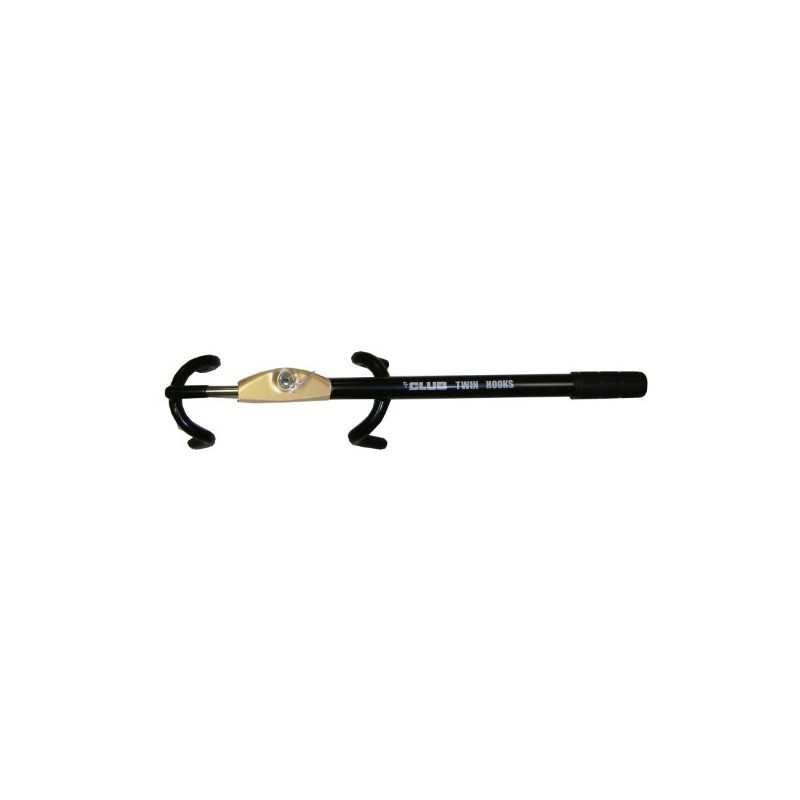 Winner International The Club 3100 Twin Hooks Steering Wheel Lock,