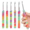 Coopay Large Crochet Hooks Set, Ergonomic Crochet Hook with Soft