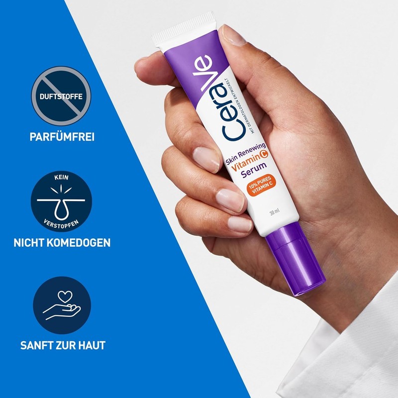 CeraVe Skin Renewing Vitamin C Serum Anti-Ageing Serum with Vitamin