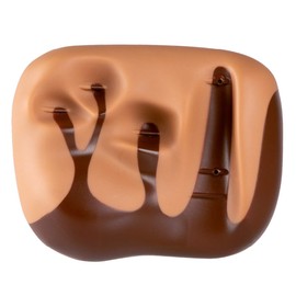 PROIDEA F Cord Teacher Training Tool, Brown, W4.0 x D 3.2 x H 2.0 inches (10.1 x 8.2 x 5.2 cm)