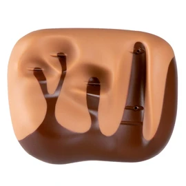 PROIDEA F Cord Teacher Training Tool, Brown, W4.0 x D 3.2 x H 2.0 inches (10.1 x 8.2 x 5.2 cm)