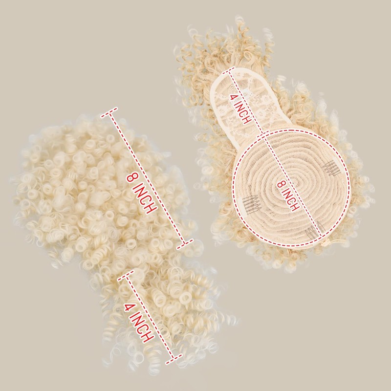 builson Ponytail with Cord for Black Women Afro Puff Kinky