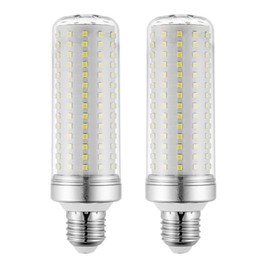 RAYHOO 18W LED Light Bulbs Incandescent 120-180 Watts Equivalent, E26/E27 Base, 2800Lumens Ultra Bright, Non-Dimmable,Pack of 2 (4000K Nature White)