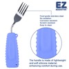 EZ Assistive - Cuchara adaptativa y tenedor fácil de sostener
