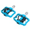 Dual Function Bicycle Pedal Flat Clipless Cleats 3 Sealed Bearings