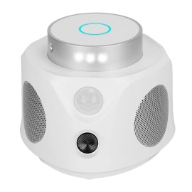 360-Degree Ultrasonic Indoor Pest Control Repellent Mice Rat Squirrel Chaser Effective on Mice Rodents and Squirrelscolor: White Color