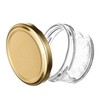 Caviar Line Small Mini Glass Jars With Tin Lids -