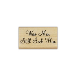 Sweet Grass Stamps Wise Men Still Seek Him Mounted Rubber Stamp - Religious Christmas #26