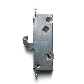 Essential Values Sliding Door Mortise Lock, 45° Keyway, 3-11/16 in. Spacing, Steel Replacement Latch Lock for Patio Doors