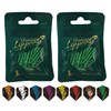 THOR-DARTS L-Style Dart Tips in Double Pack Flights (2 x