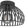 EGLO Ceiling light fixture Mogano 3, flush-mount ceiling lamp in