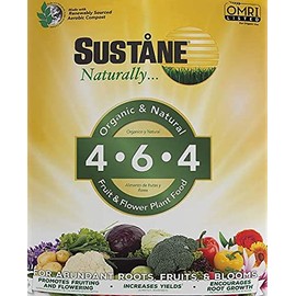 Sustane 4-6-4 Organic Slow-Release Fertilizer - 14 oz.