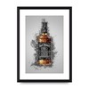 Lithobee - Jack Daniels Splatter - Printed Wall Art Design