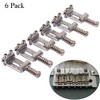 RuiJOTWAT 6 Pack Roller Tremolo Bridge Saddles for Electric Guitars,