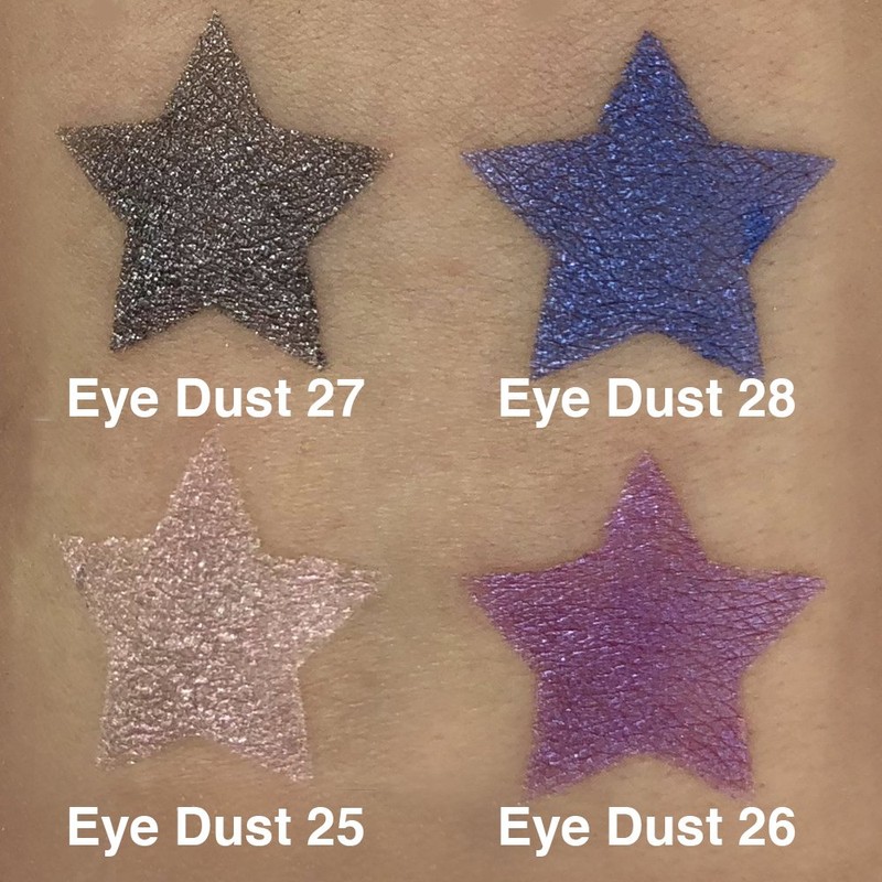 Eye dust number 28, loose powder cosmetic pigment eye shadow.