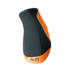 Hidden Comfort Camo HCC Racing ATV seat Cover Compatible with CAN AM Renegade 570 XMR Black Gripper/Orange