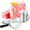 202 Pcs Popcorn Machine Supplies Set, Kernel Sifting Speed Scoop,