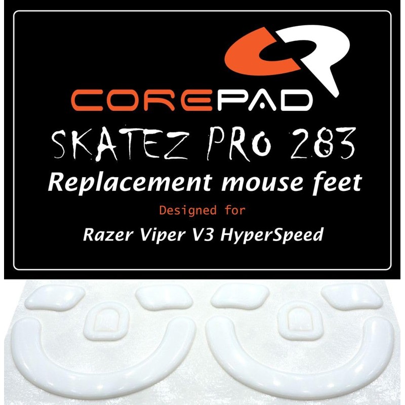 Corepad Skatez PRO 283 Replacement Mouse Feet Compatible with Razer