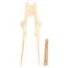 Glomora Anti-Shake Chopsticks, Automatic Opening Assistive Dining Utensils for Hand