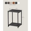 VASAGLE Side Tables Set of 2, Small End Table, Nightstand