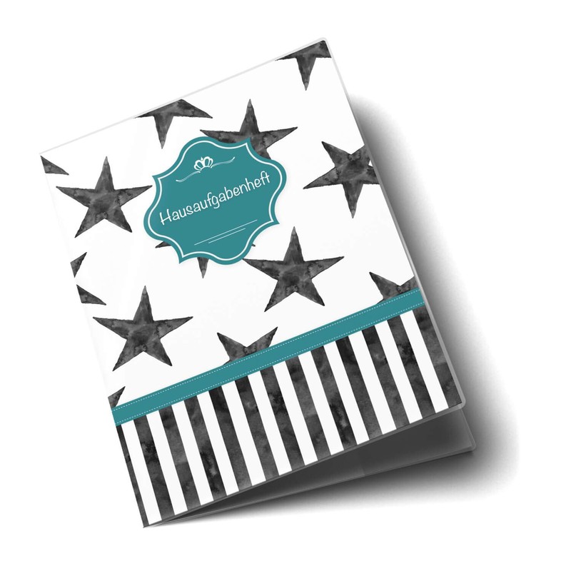 OLGS Creative Royal Homework Book Cover with Exercise Book Protective