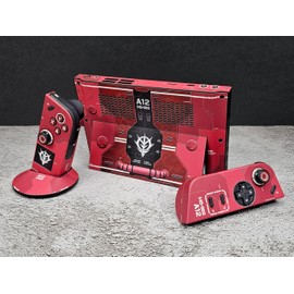 Legion Go skin, Red Zaku II edition, Full wrapping matte vinyl skin for Legion Go (Designed by POP SKIN)