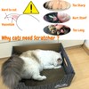 SAWOOGAHO Extra Large Cat Scratch Box Cardboard Cats Scratcher with
