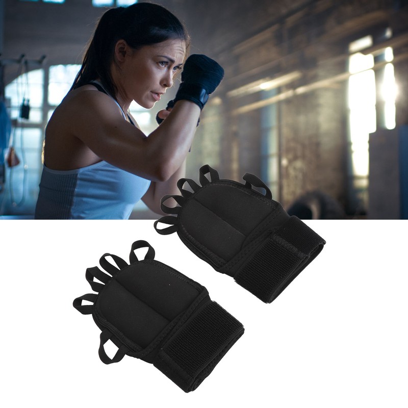 Weighted Gloves Improved Grip Sandbag Weight Bearing Training Gloves Fitness