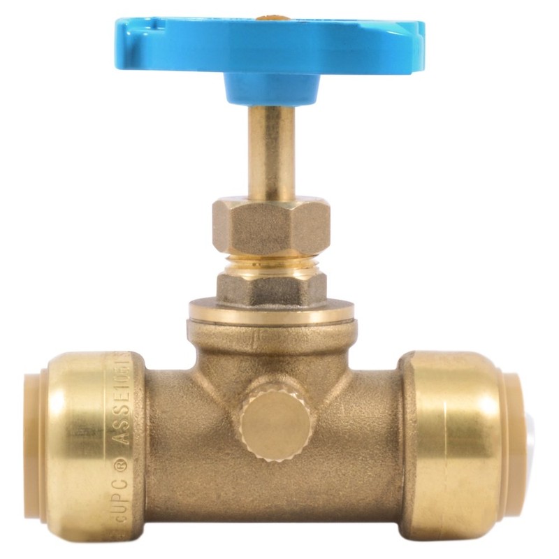 SharkBite 24635LFA Stop Drain x 3/4 inch, Water Valve Shut