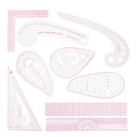 9 Styles Cutting Ruler, Curve Ruler, Sewing Gauge, Sewing Gauge, Sewing Accessories Ruler, Cutter Ruler, Clothing Ruler, Sewing Ruler, French Metric Ruler Set
