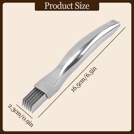 2024 Upgrade Scallion Cutter Garlic Slicing Tool Cutter for Vegetables Scallions Kitchen Household Gadgets Cutter (2 Pcs)