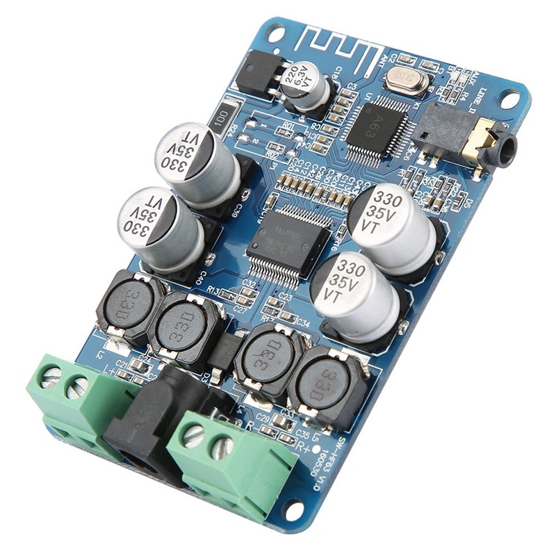 TDA7492P 2x25W Bluetooth V2.1 Audio Power Amplifier Board with AUX
