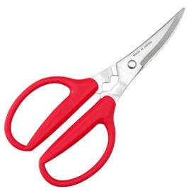 Shimomura Planning Products 36781 Tsubame Sanjo Scissors, Made in Japan, Curved Blade, Kitchen Scissors, Mama Cook