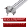 Sourcingmap Forstner Drill Bits 18mm, Tungsten Carbide Wood Hole Saw
