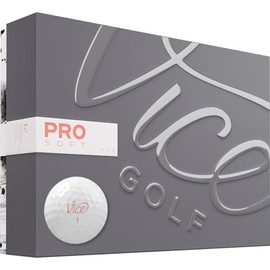 VICE Golf PRO Soft HUE Living Coral 2020 | 12 Golf Balls